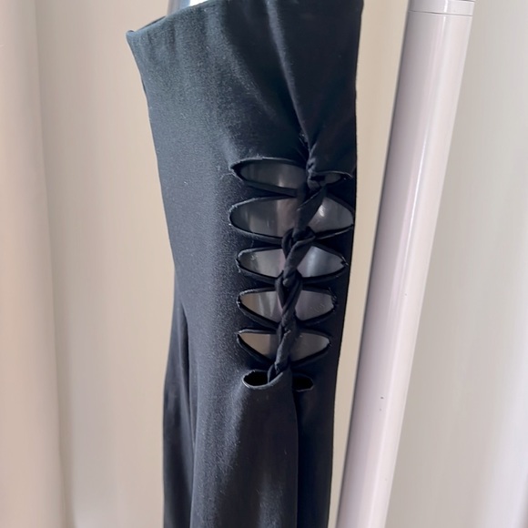 H&M Divided flare pants, XXS, black color - Picture 3 of 6